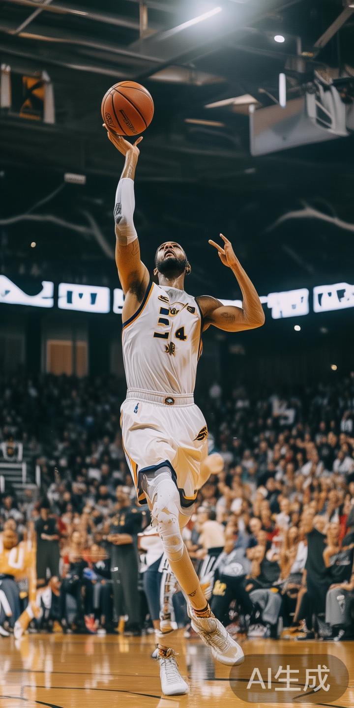 此外，他的多面进攻技巧也令人印象深刻。从中远距离投