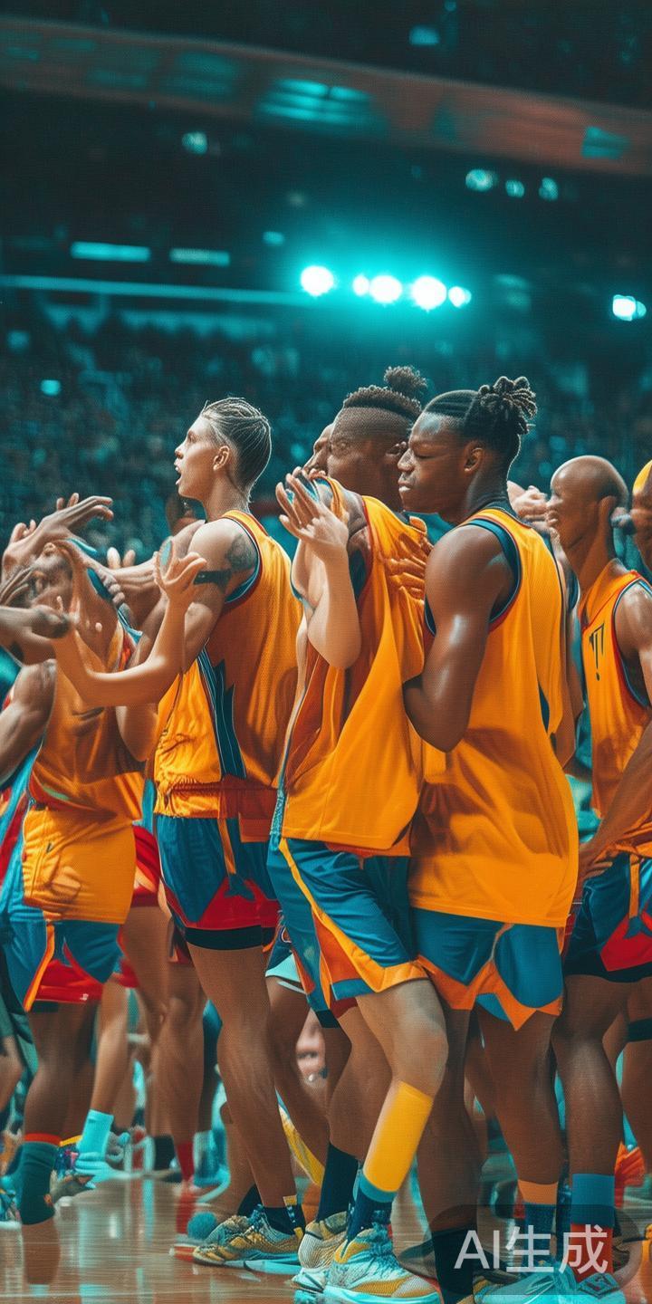 体育比赛最吸引人的地方之一在于它能充分展现团队合作